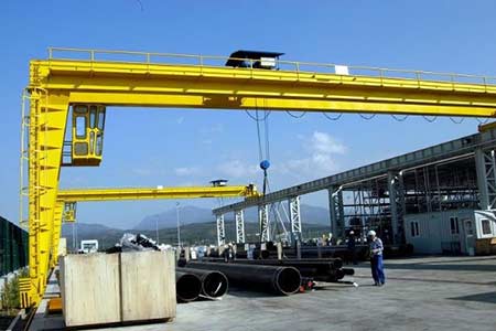 Nucleon BMHN Single and Double Girder Semi-Gantry Crane