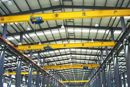 Europe Standard Single Beam Overhead Crane