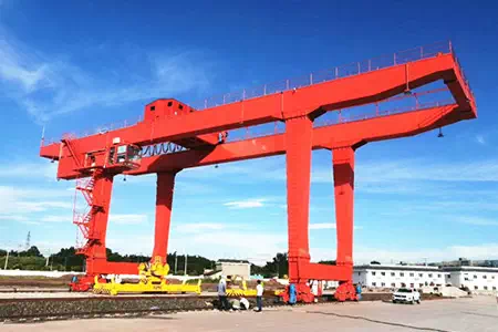 U type double girder gantry crane